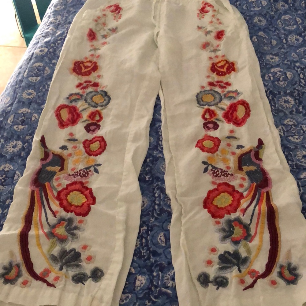 WEEKEND PRICE Johnny Was  Linen  XS-VINTAGE